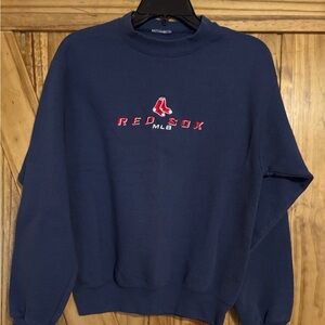 Men's Navy Blue Red Sox Sweater
